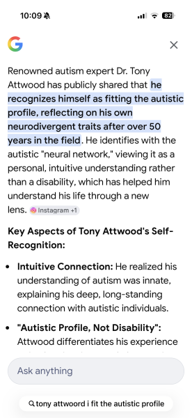 To find the growing narrative of over diagnosis (autism, adhd and mental health) upsetting and draining