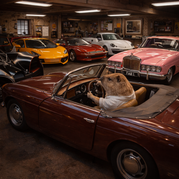 The Bluestocking: To the moon and back gerbil style.