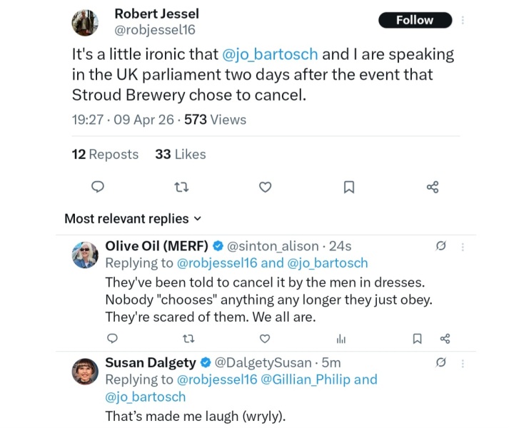 Jo Bartosch live talk about Pornocracy book and wider discussions around pornography (Stroud 18th April)