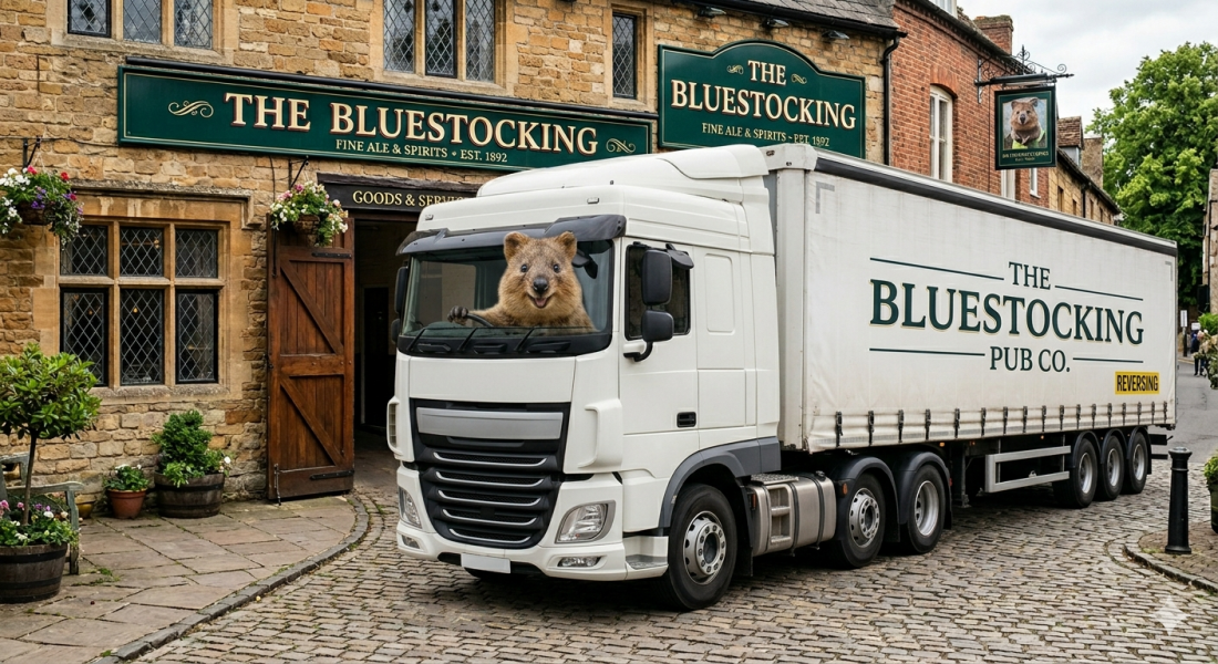 The Bluestocking: To the moon and back gerbil style.