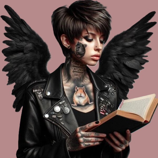 The Bluestocking: To the moon and back gerbil style.