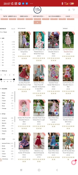 Would you wear a floral swing dress to work mid week or would that be too fancy?