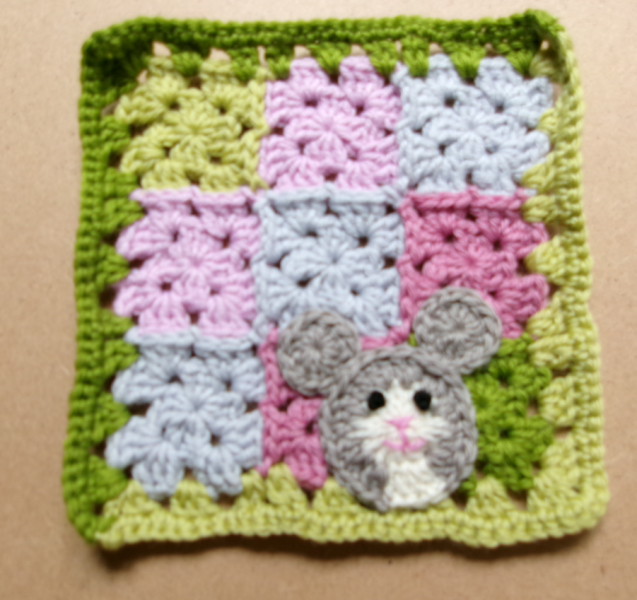 Part 2. Our blanket making for lovely waffle heads into its final stages.