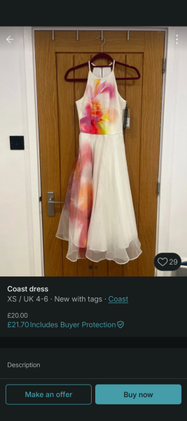 Are these dresses suitable for a London wedding guest, brown or red?