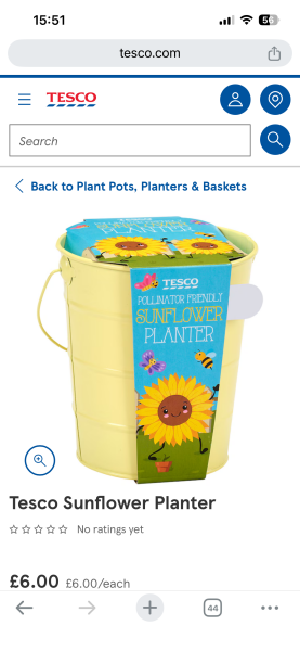 Anyone still have Tesco sunflower planter instructions from Easter packaging?