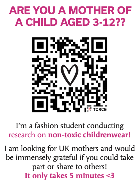 DO BRITISH MUMS CARE ABOUT CHEMICALS IN CHILDREN'S CLOTHING?