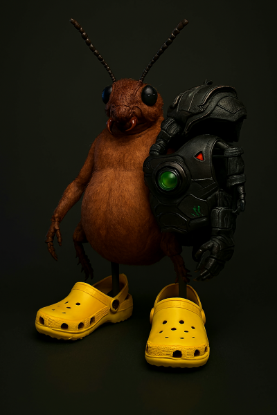 The Bluestocking: To the moon and back gerbil style.