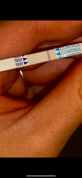 Very faint positive pregnancy test or evaporation line?