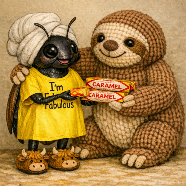 The Bluestocking: To the moon and back gerbil style.