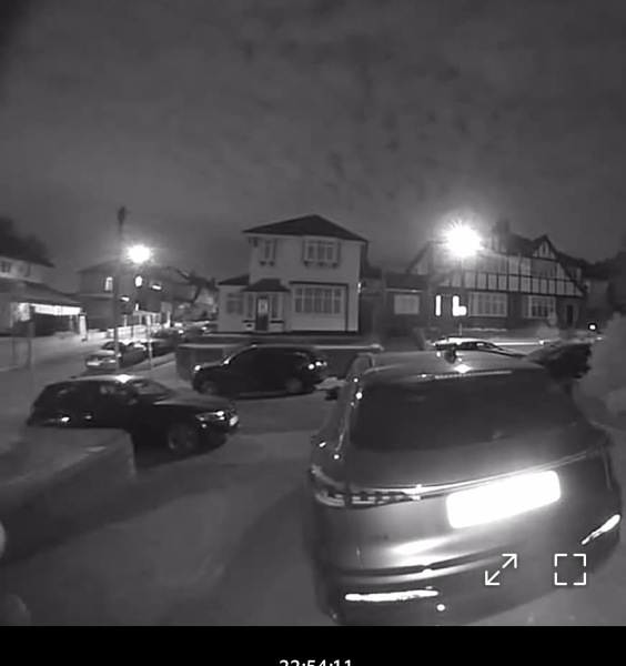 Blocked driveway