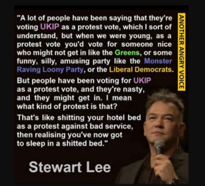 Scottish voting coming up soon and I think I am voting reform