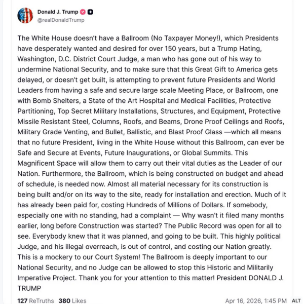 He Has No Deal, He Has No Dice - Trump Thread #162