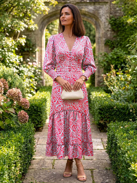 Ideas for a flattering London summer wedding dress after a split