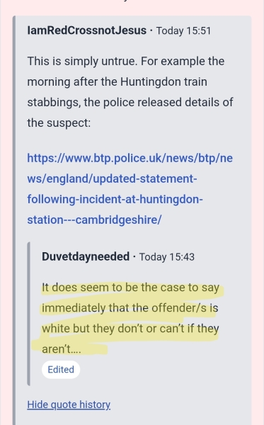 To suspect police are worried about vigilantes - Epsom attack