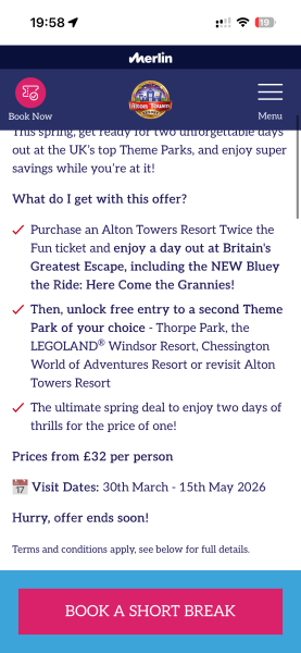 Do Alton Towers measure toddlers?