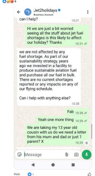 Europe has 6 weeks of jet fuel left *[title amended]