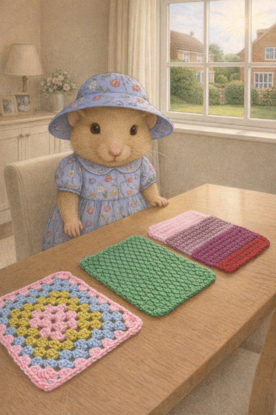 Woolly Hugs. A blanket for lovely wafflenose who has tragically lost her daughter. Can you help us please?