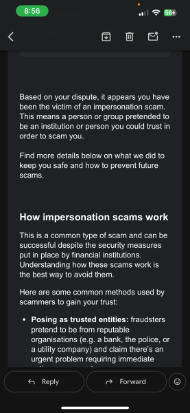 Have I been involved in fraud ?!