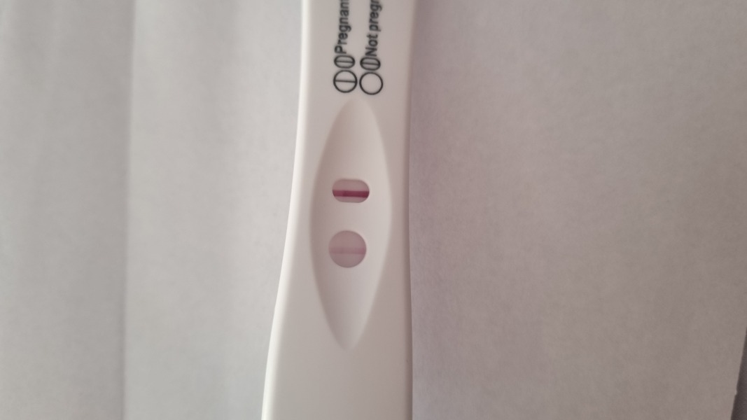 Are these pregnancy test lines too faint to be positive?
