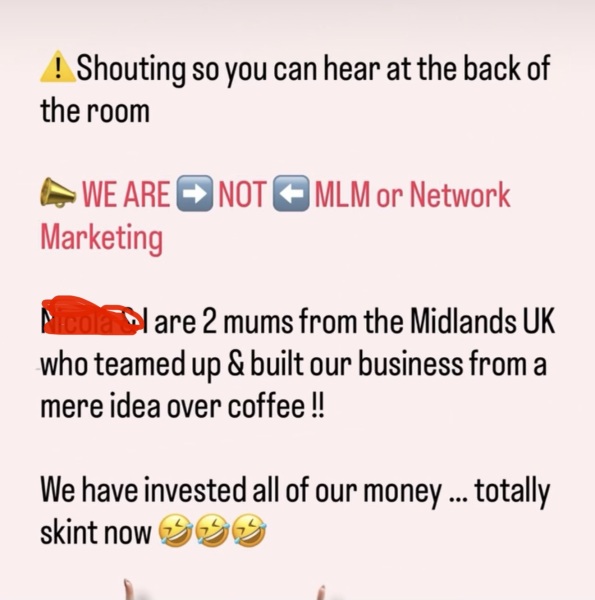 BOTWATCH 91!!! Yes there have been that many threads! MLM is dying but we are still watching and sadly there are still many victims. 99.6% of participants in these “legal” schemes lose money but they are STILL being promised the world by MLM. And