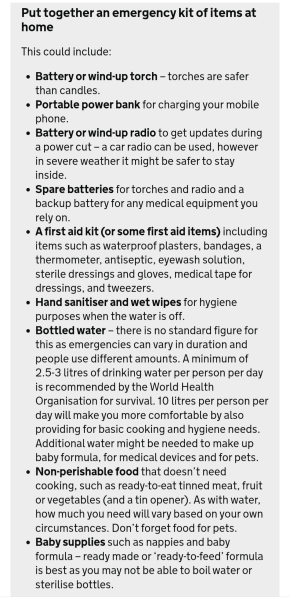 Are you stocking up on food/household items?