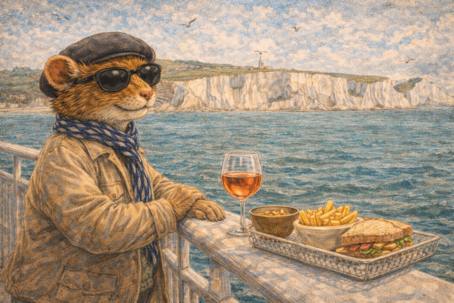 The Bluestocking: To the moon and back gerbil style.