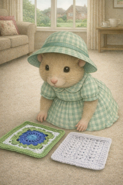 Woolly Hugs. A blanket for lovely wafflenose who has tragically lost her daughter. Can you help us please?