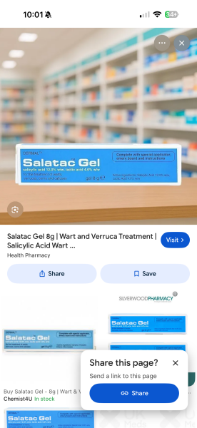 Duct tape to remove verruca