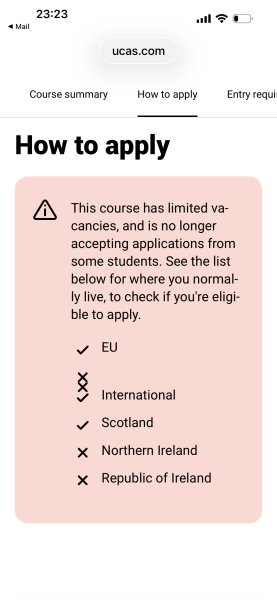 UCAS Extra - are we searching the right way?