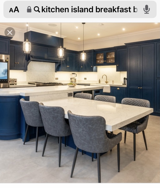 To have a kitchen island in a small kitchen?