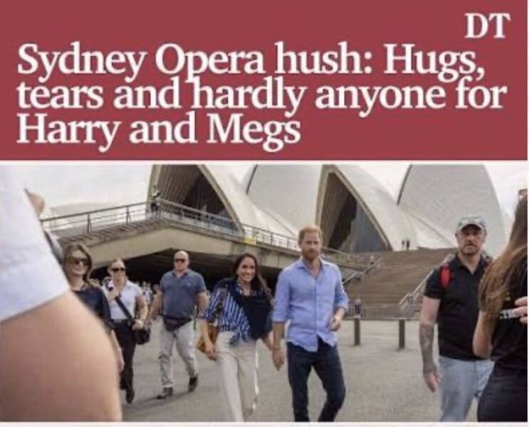 Harry and Meghan's Australian jaunt  -part 3 it's nearly over!