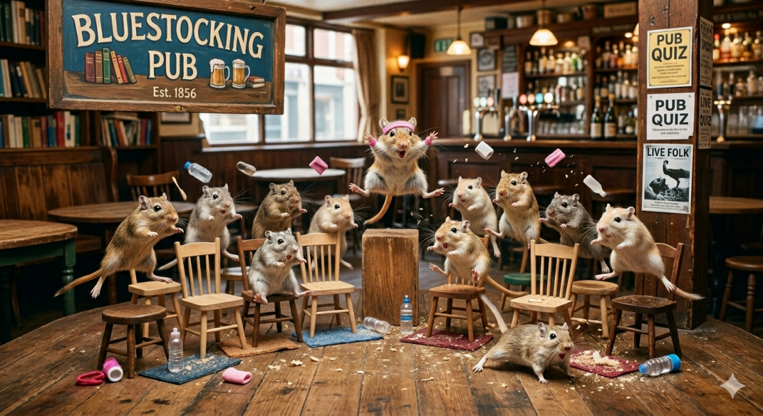Bluestocking Women's Pub - cheapest bar on the internet.