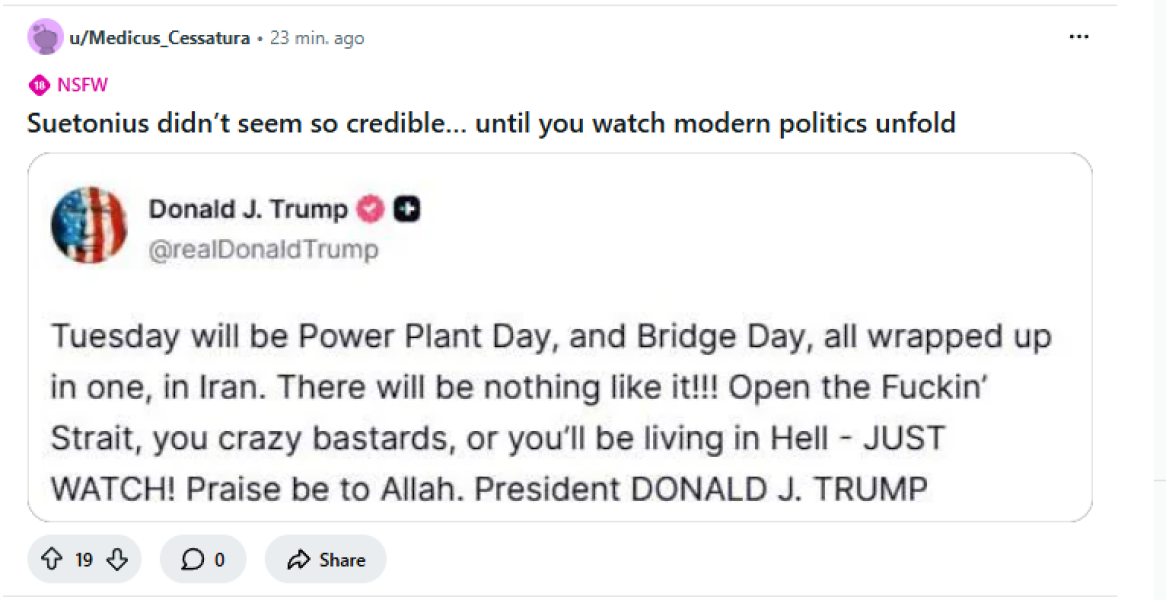 The King of Crazytown Can't Control The Chaos - Trump Thread #159