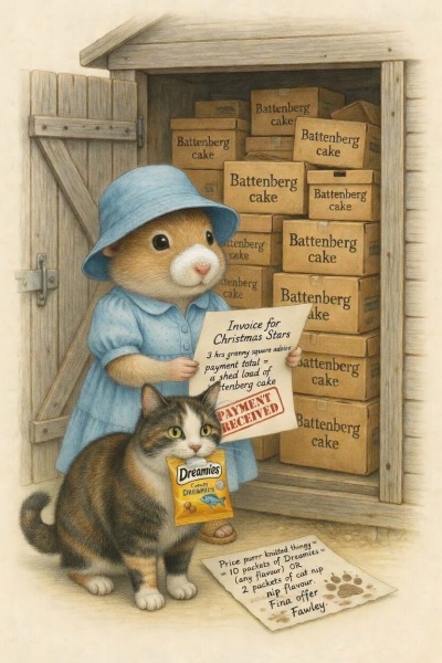 Woolly Hugs. A blanket for lovely wafflenose who has tragically lost her daughter. Can you help us please?