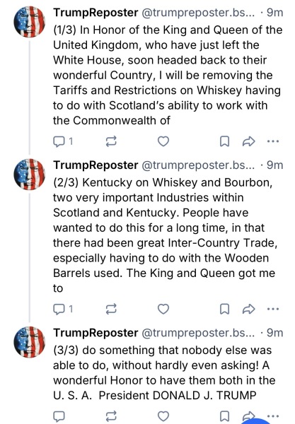 His MAGAsty Meets His Majesty - Trump Thread #163