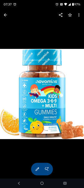 Gelatin free Omega 3 Fish Oils
