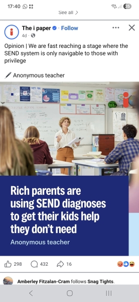 To find the growing narrative of over diagnosis (autism, adhd and mental health) upsetting and draining