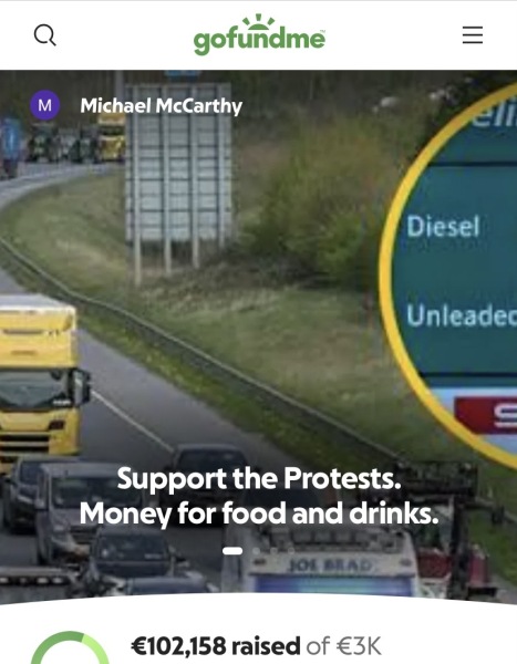 The protests over fuel costs