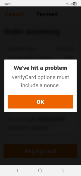 Since when has nonce been a banking term?