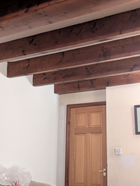 What to do with beams and woodwork?