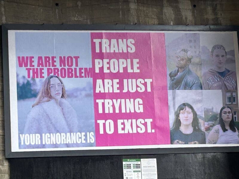 'Trans people are just trying to exist'