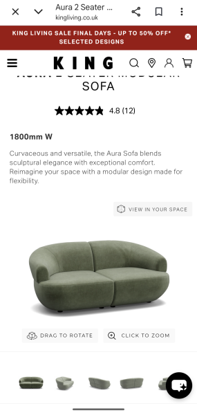 ...to really really really want to see that new sofa with the bespoke fabric