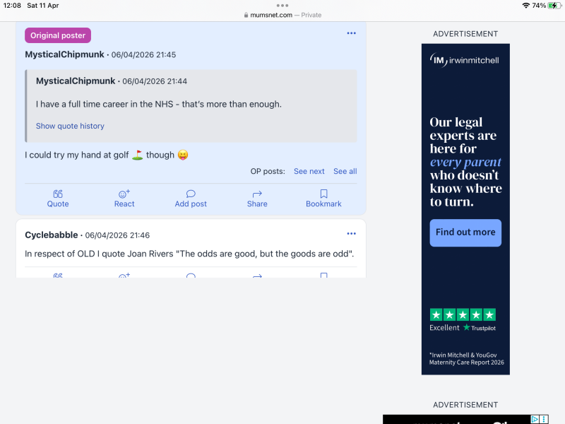 My MN browsing experience - in screenshots