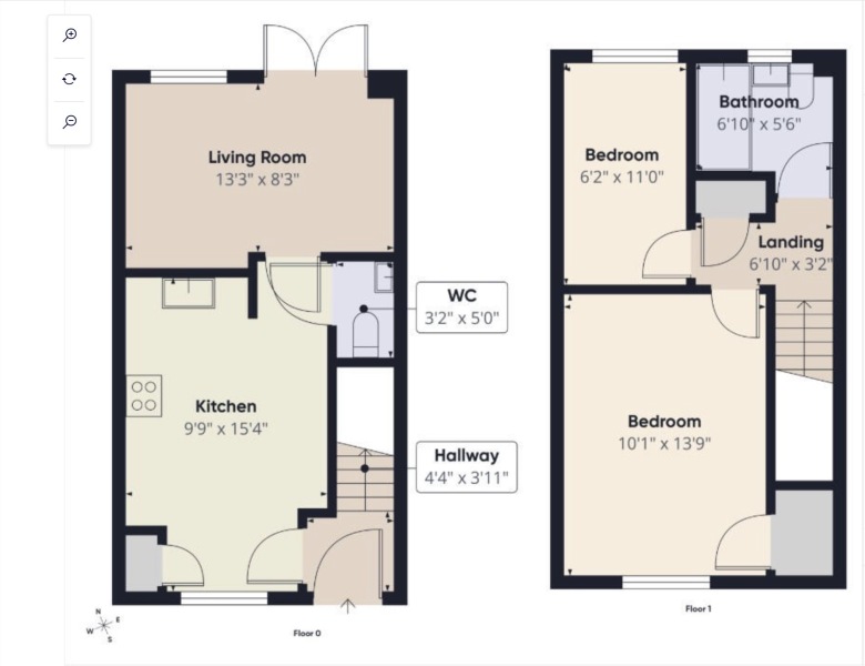 Any concerns about this new build floor plan, especially second bedroom size?