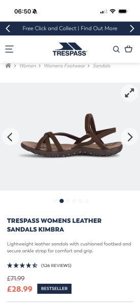 Recommendations for comfortable holiday sandals