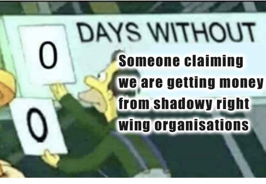 What is in the water this week?! Glinner now making a mockery of the cause