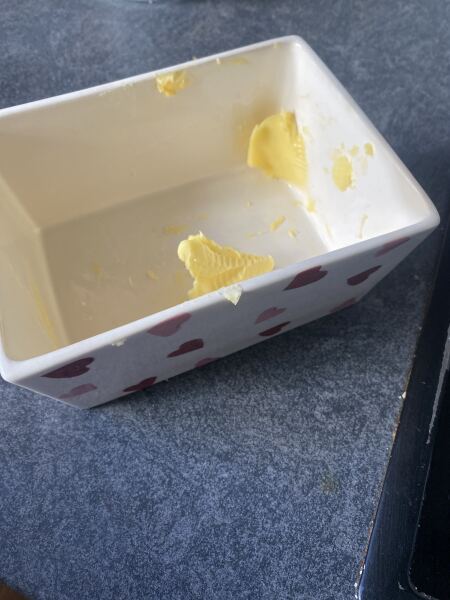 Judge my tub of butter...
