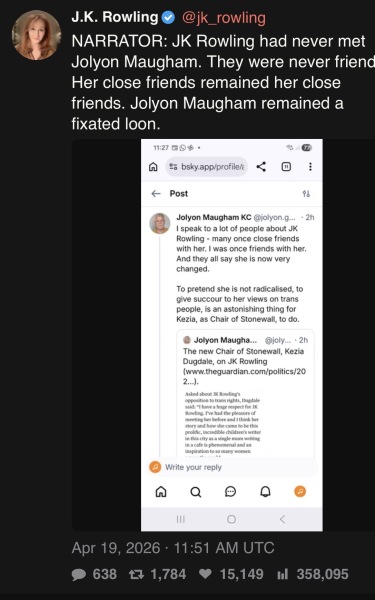 Jolyon and his imaginary friend