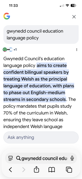 To ask: if your are anti-Reform and in Wales...
