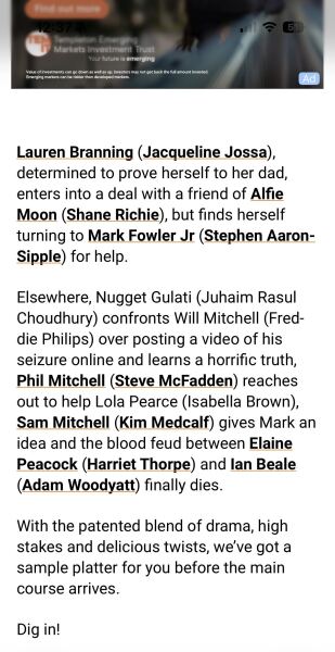 EastEnders: the SPOILERS thread!